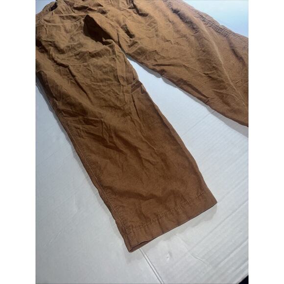 Gap Solid Brown Tl Cropped Pants Womens Ankle Length Khaki Size 4 - Picture 10 of 10